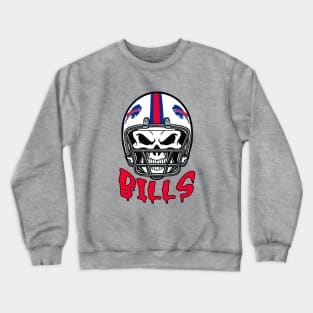 Buffalo Bills Helmet Crewneck Sweatshirt